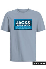 Jack & Jones Junior Camiseta estampada logo azul