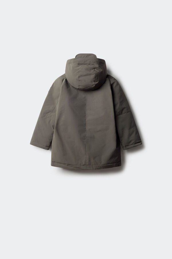 Springfield Kids Smeđa parka jakna za decu Kaki