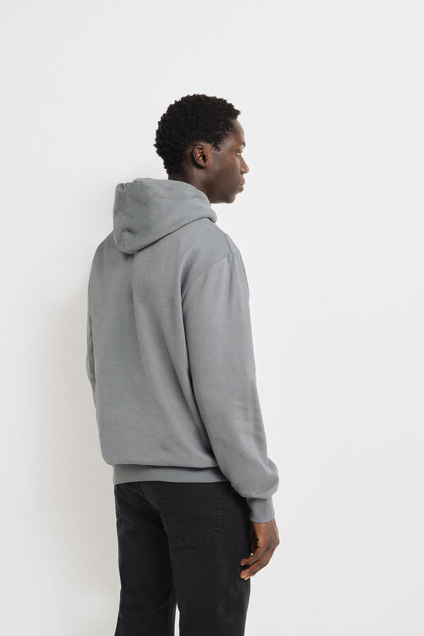Springfield Sudadera b&aacute;sica capucha azul