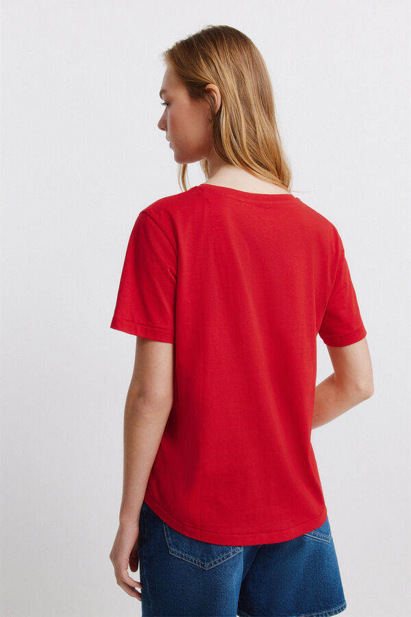 Springfield Majica sa kratkim rukavima Snoopy Narandžasta