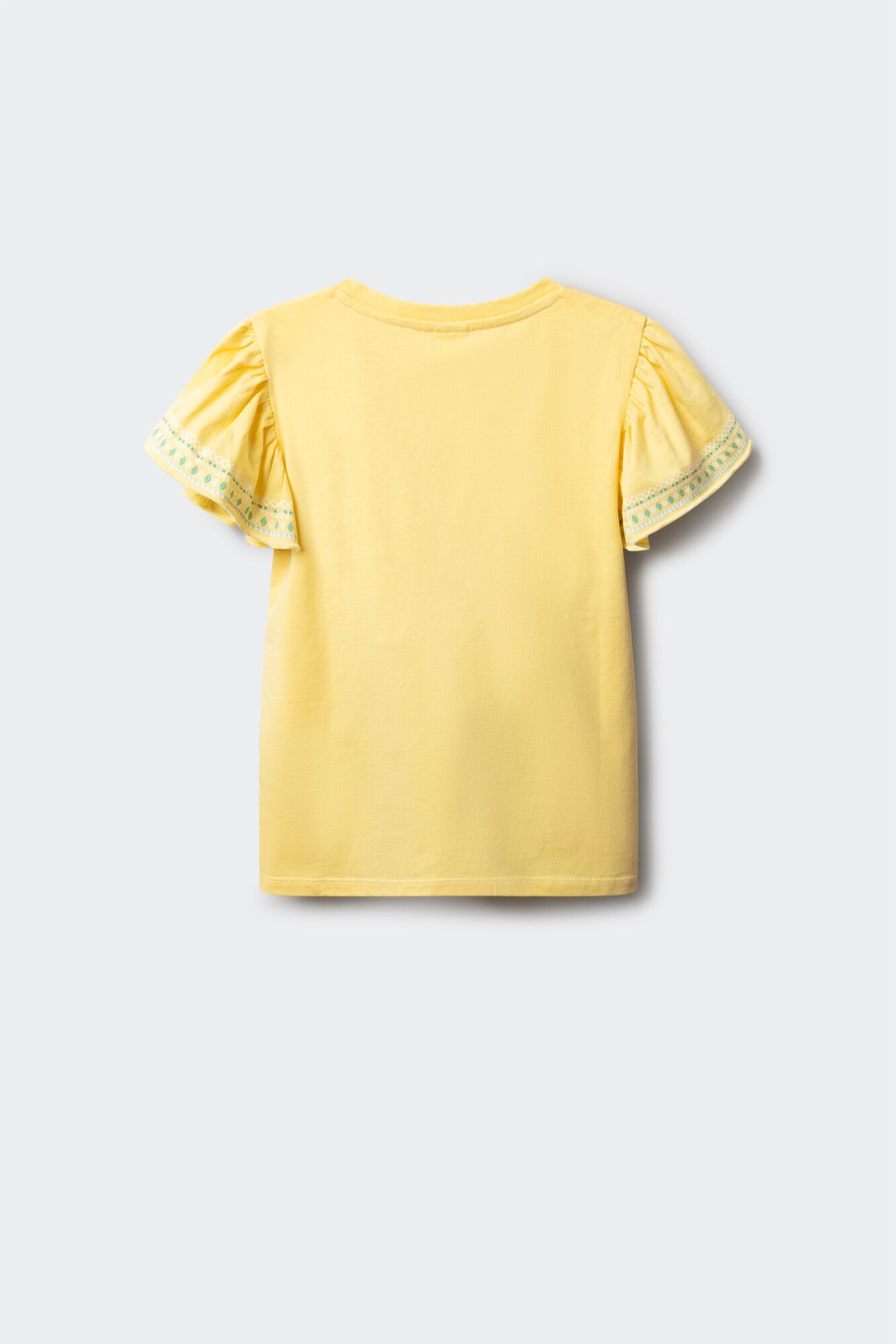 Springfield Kids Majica kratkih rukava sa volanom sa printom za devojčice
