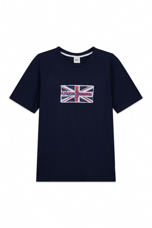 Pepe Jeans T-shirt manga curta azul
