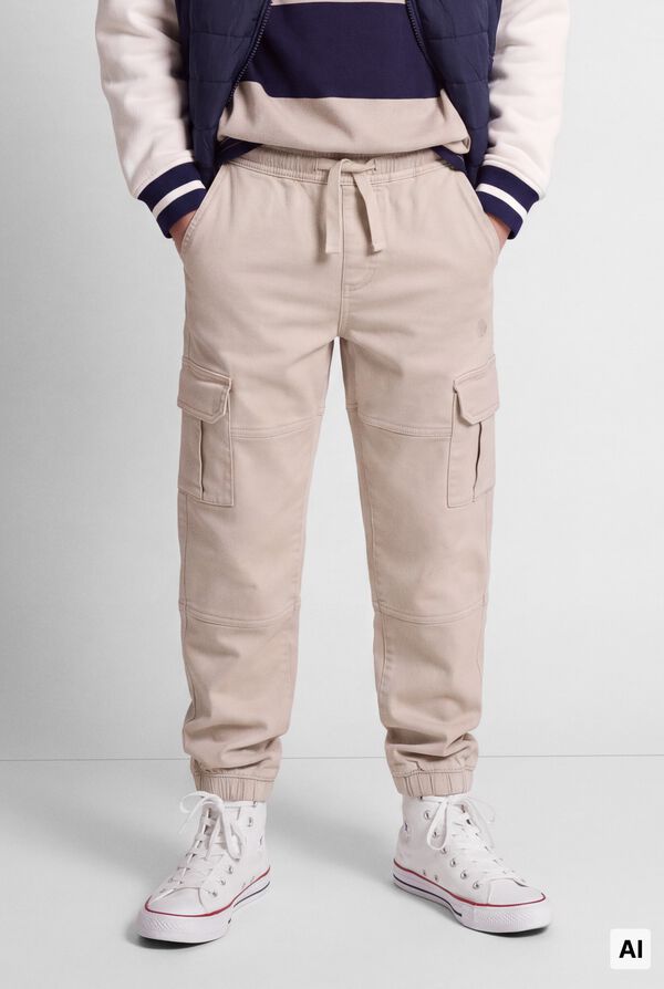 Springfield Kids Kids' cargo jogger nude