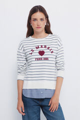 Springfield Džemper sa srcem „Le Marais“ Boja Kože