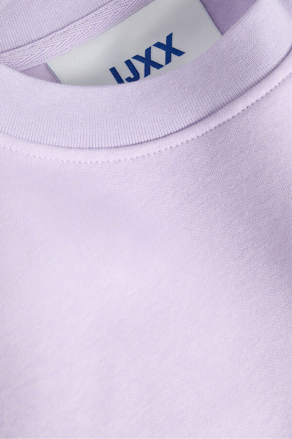 Jack & Jones Sudadera regular cuello redondo morado/lila