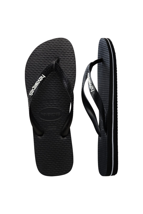 Havaianas Rubber flat sandals black
