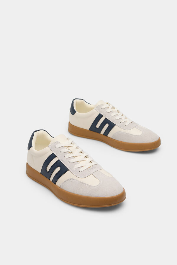 Springfield Kombin&aacute;lt ruha cipő feh&eacute;r