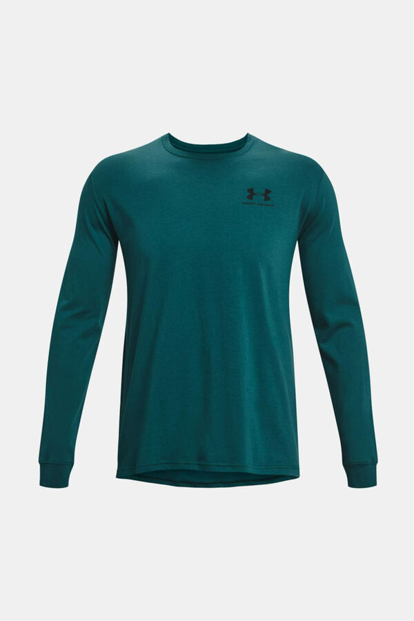 Under Armour Left Chest long-sleeved T-shirt blue