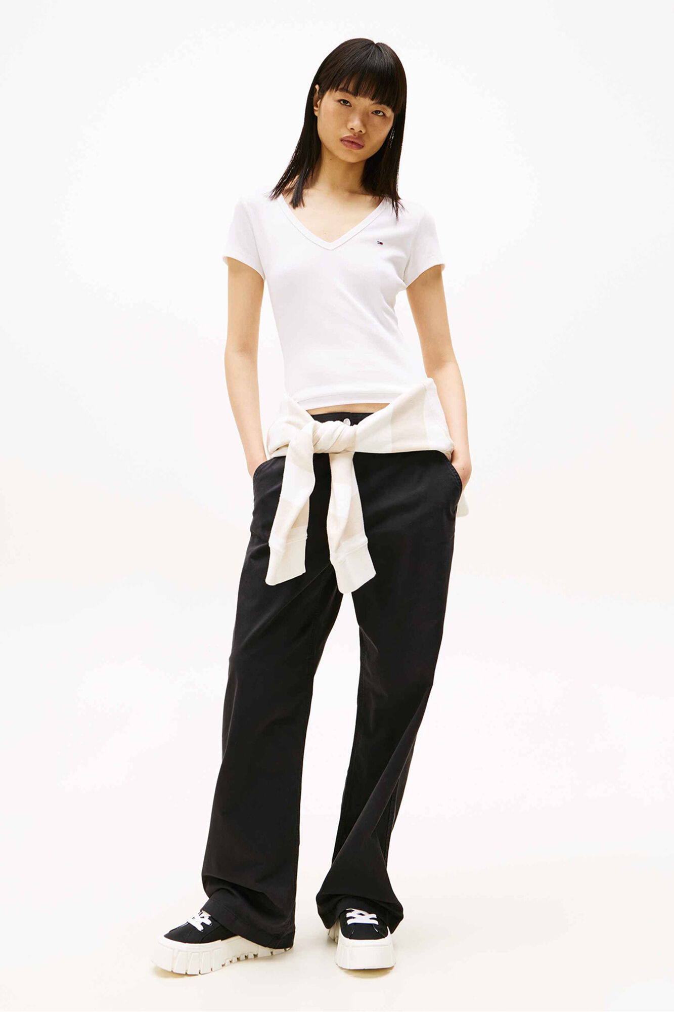 Tommy Jeans Camiseta slim de manga corta