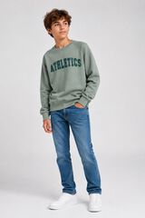 Name It Sudadera de cuello redondo verde
