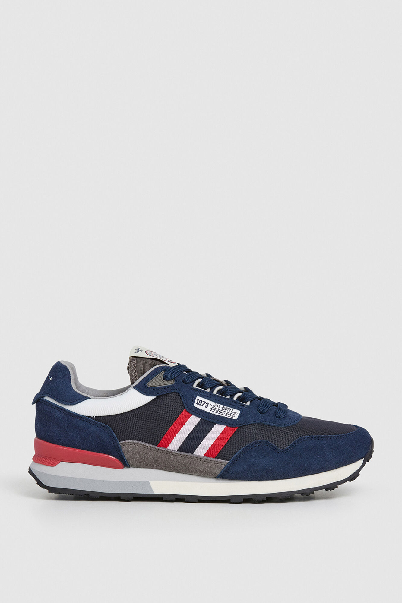Pepe Jeans Zapatillas Running Con Detalles En Ante