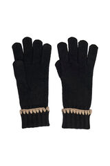 Only Guantes de punto negro