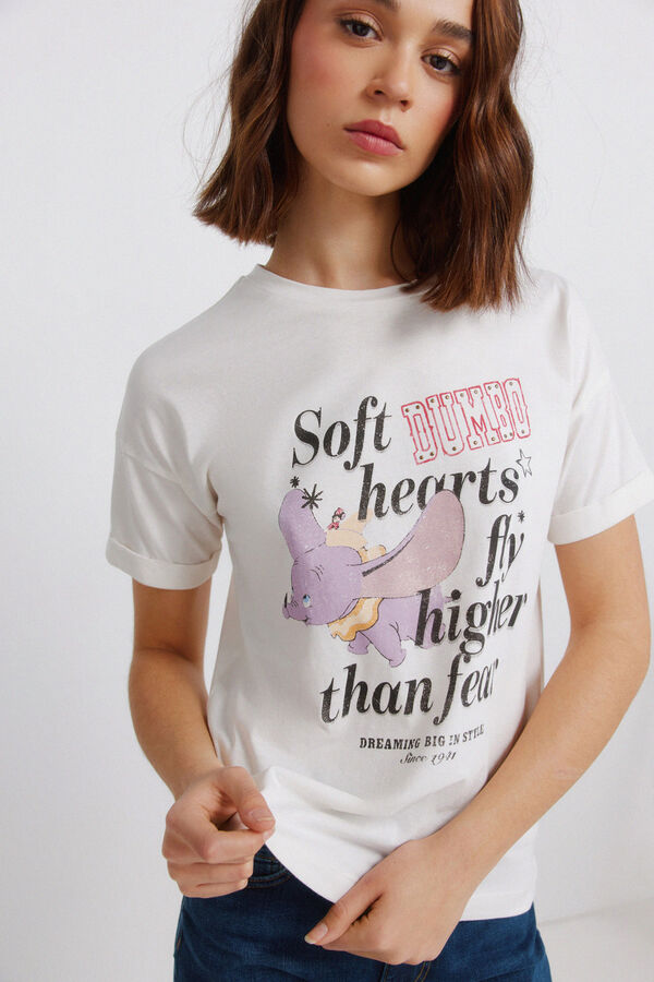 Springfield Majica sa kratkim rukavima DISNEY Bež