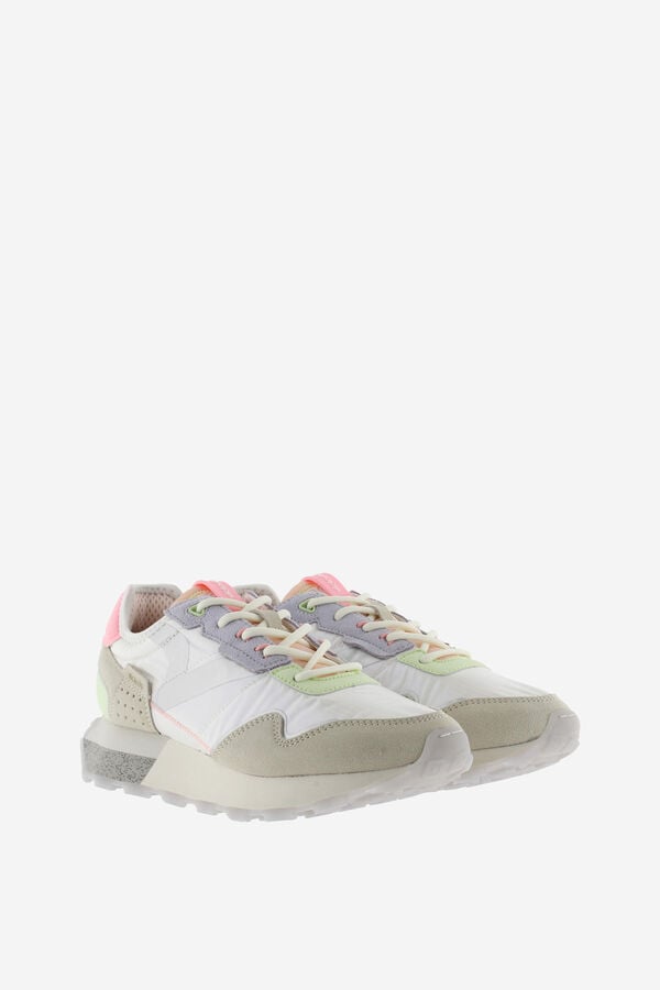 Springfield Women's roses sneakers white