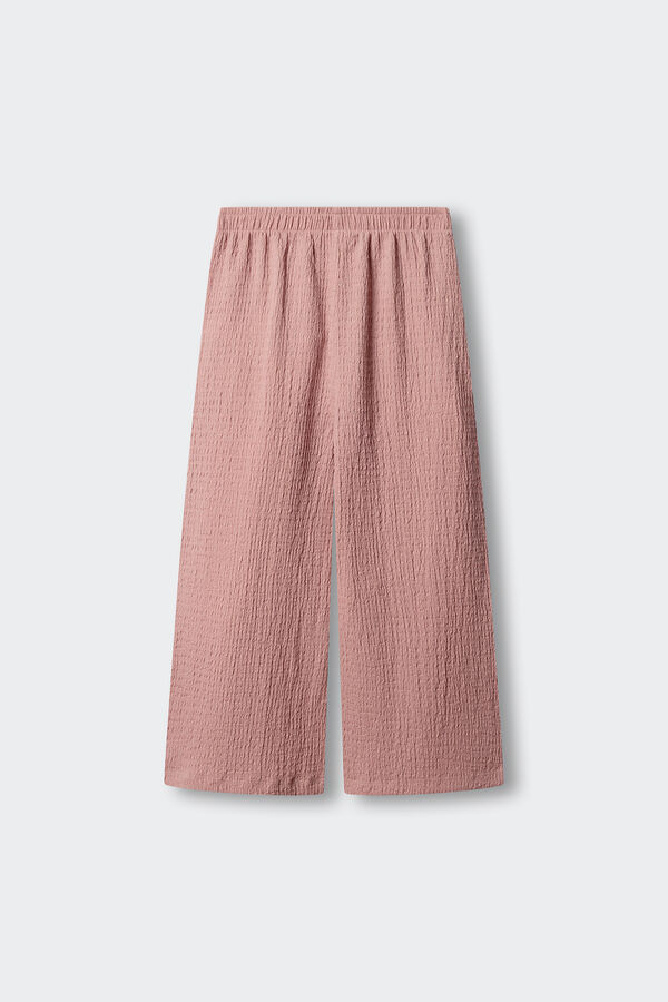 Springfield Kids Lepr&scaron;ave culotte pantalone za devojčice Roze