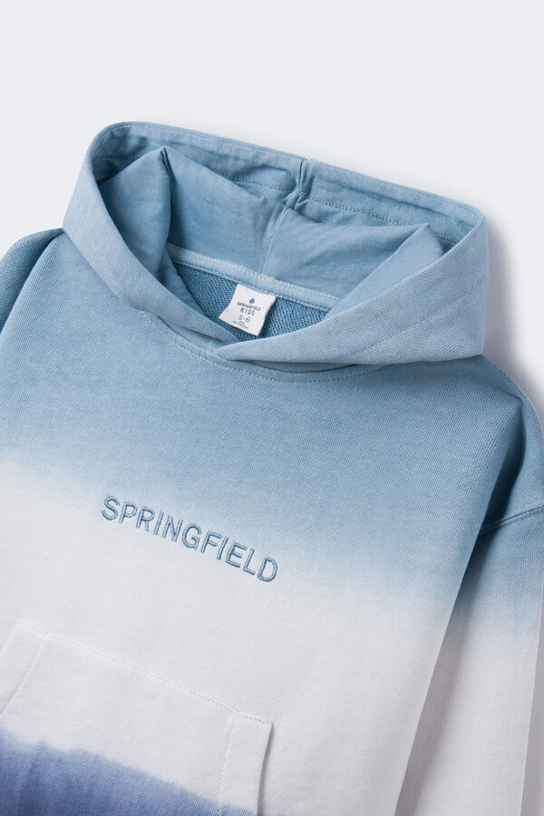 Springfield Boys' dip dye sweatshirt blue