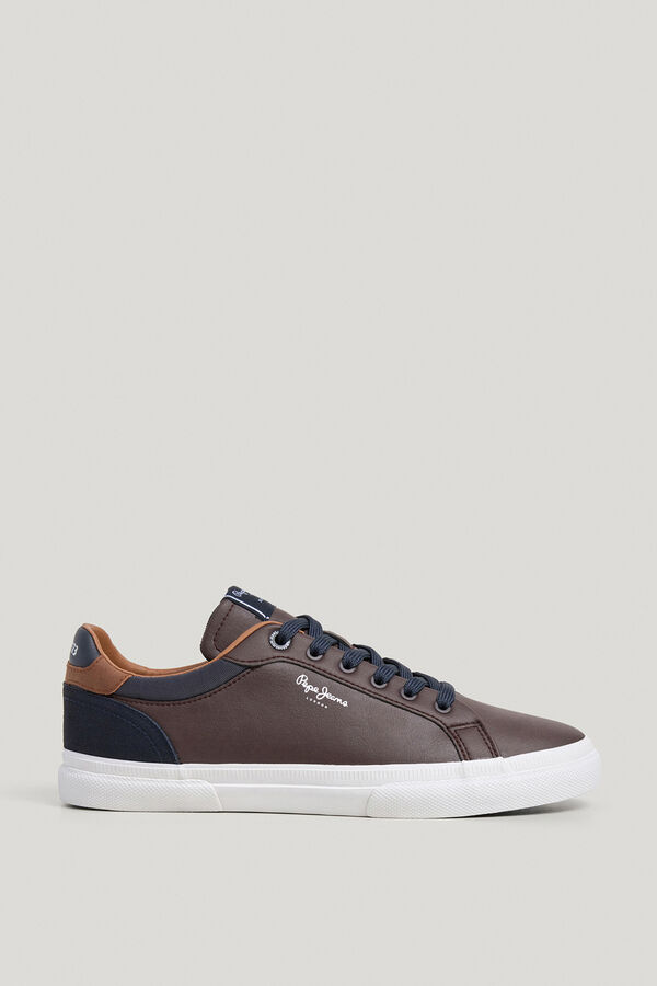 Pepe Jeans Zapatillas Kenton Court M marr&oacute;n