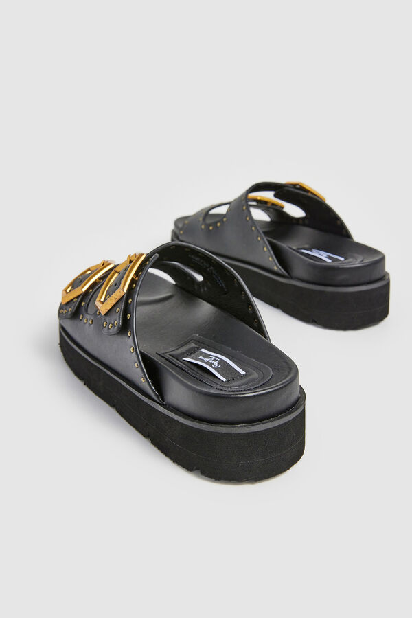 Springfield Platform sandals | Pepe Jeans negro