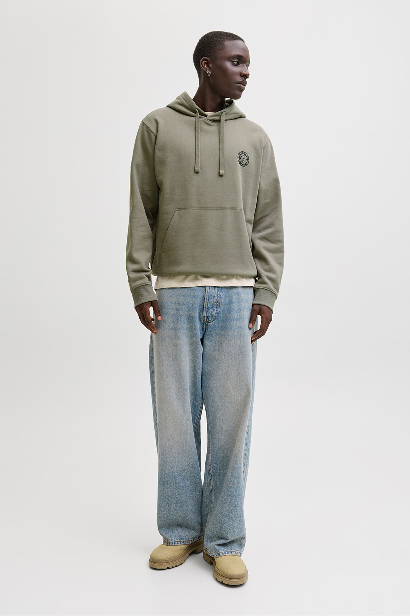 Jack & Jones Sudadera con capucha relaxed