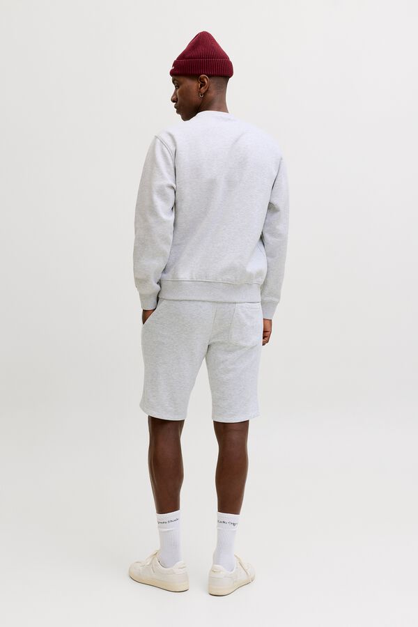 Jack & Jones Bermuda de felpa regular fit branco