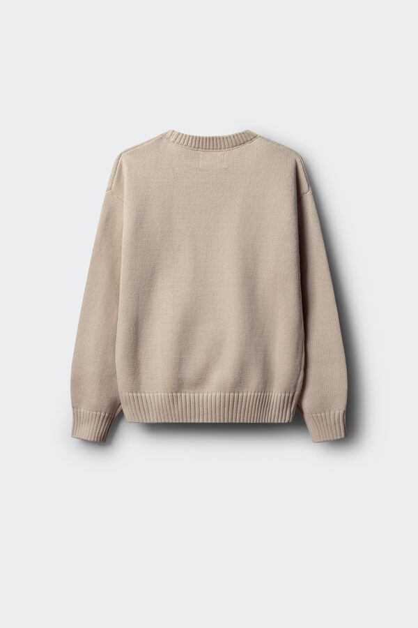 Springfield Kids Džemper sa medvedićem za devojčice Print