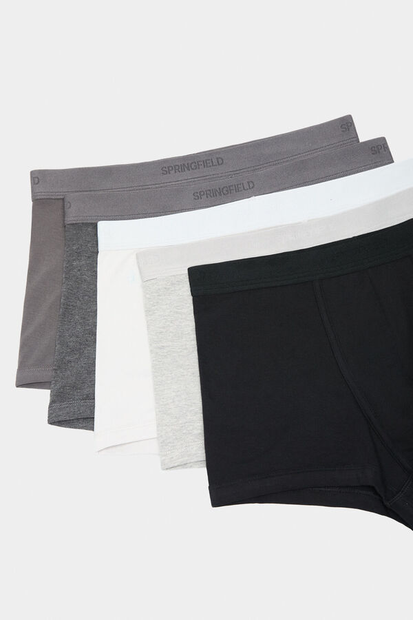 Springfield 5-pack boxers black