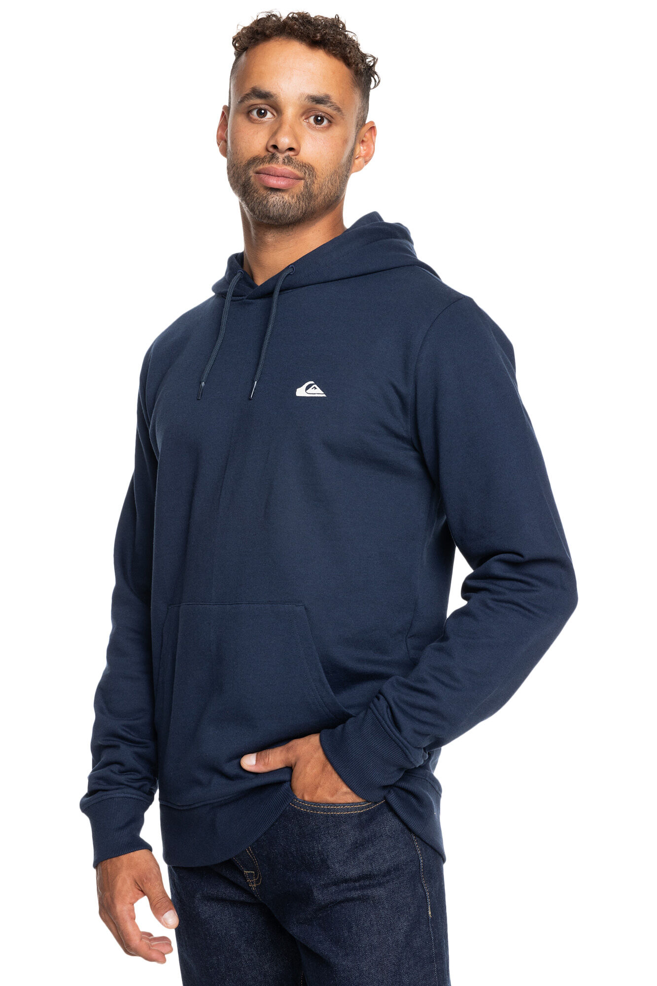 Quiksilver Basic - Sudadera con capucha para hombre