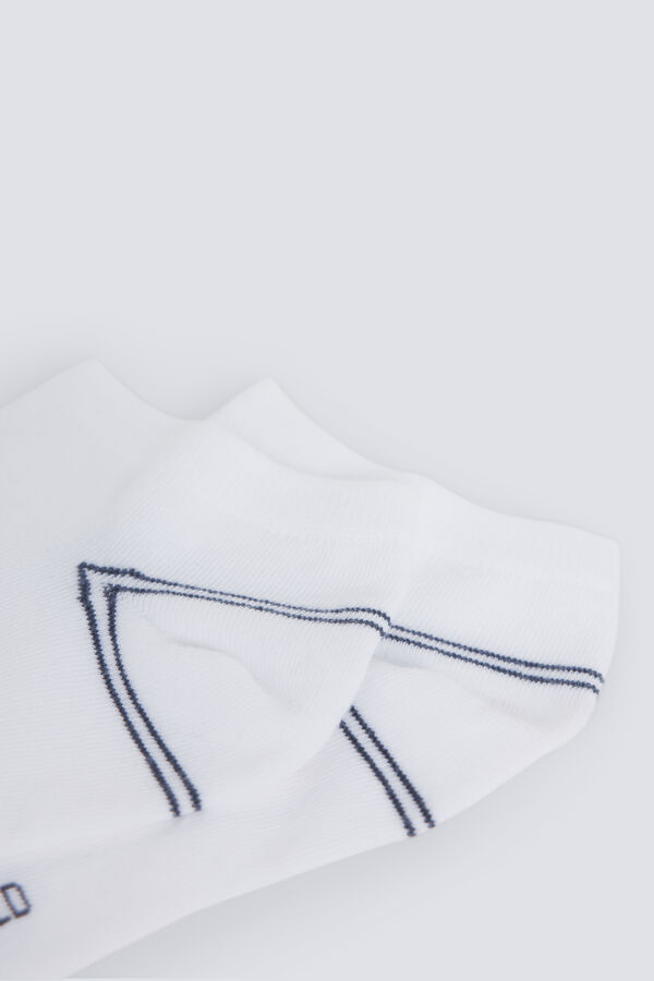 Springfield Klasične čarape do članka Bela