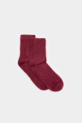 Springfield Calcet&iacute;n largo pelo burdeos