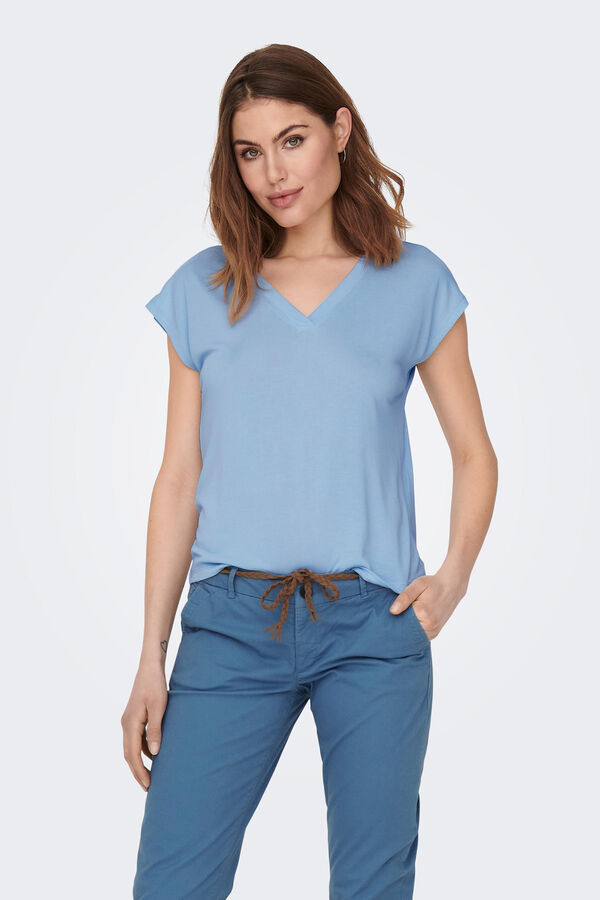 Only Short-sleeved T-shirt blue