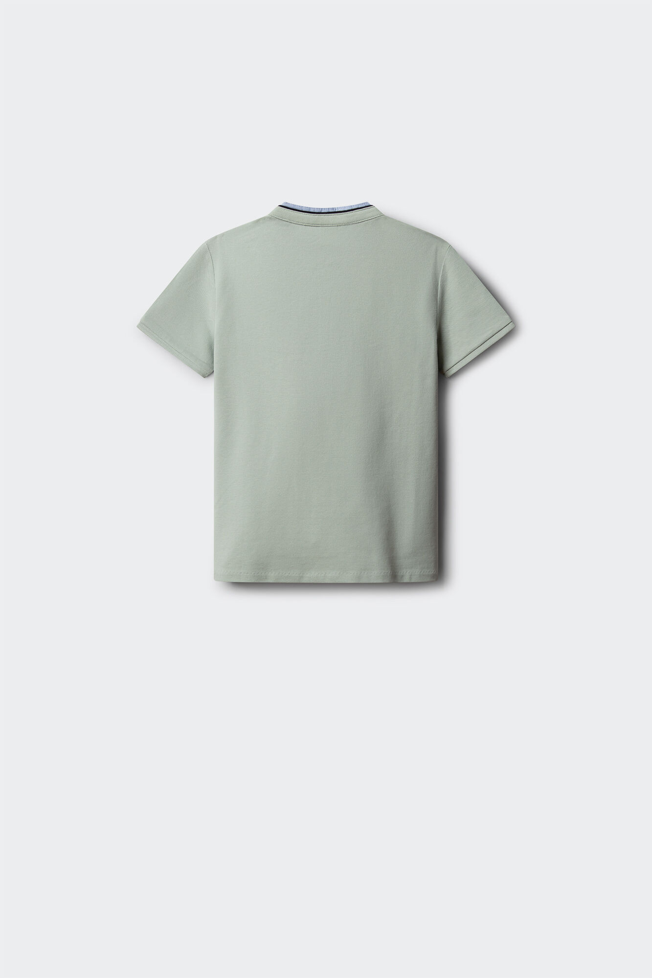 Springfield Kids Dečija polo majica sa kineskom kragnom od &scaron;ambrija