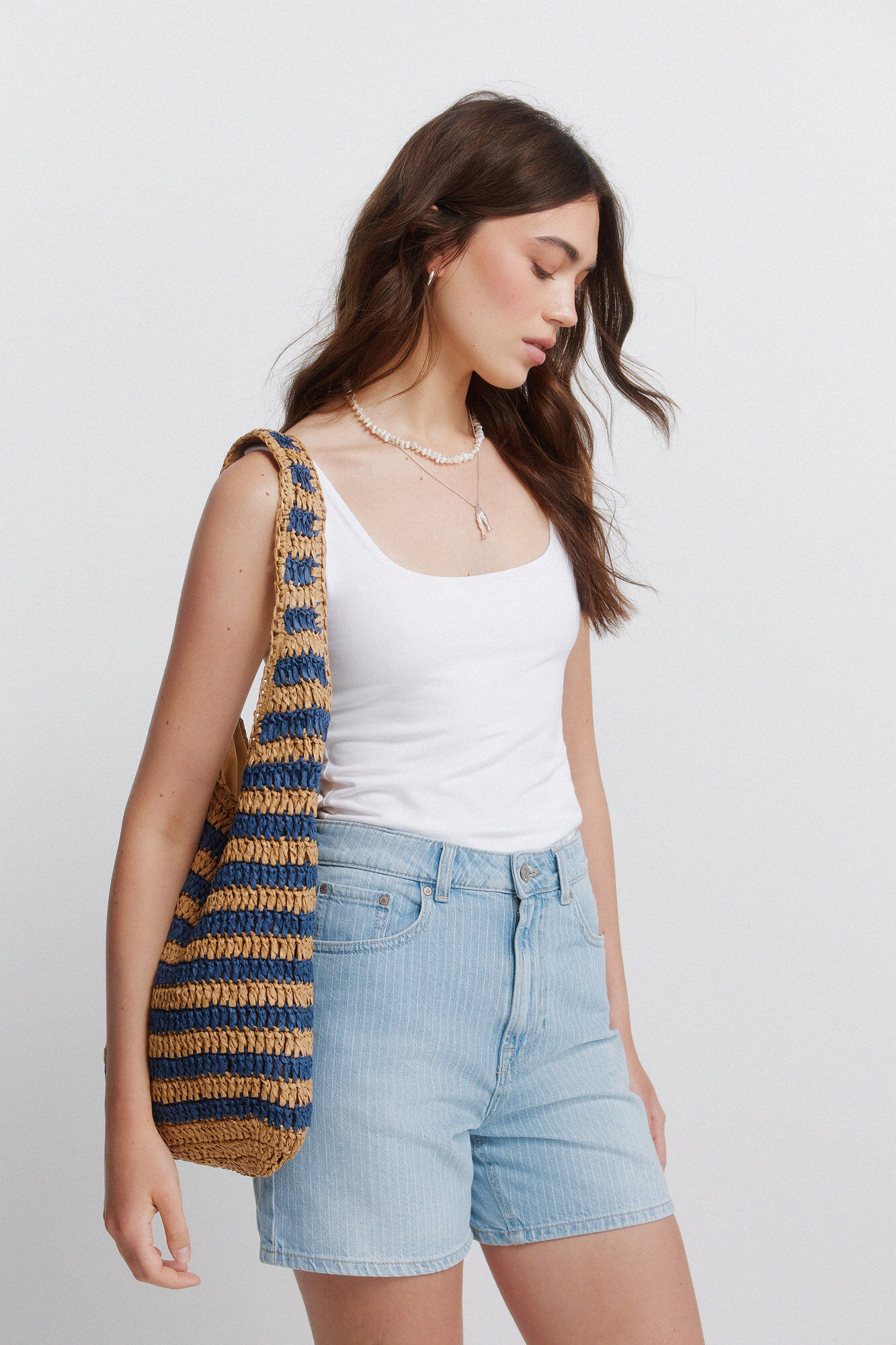 Springfield Bolso hombros rayas