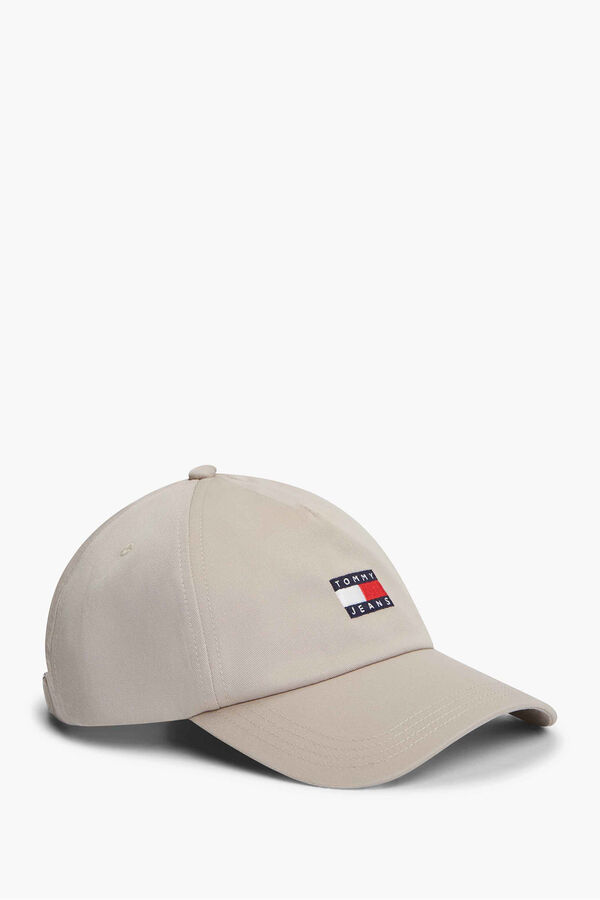 Tommy Jeans Gorra con bandera frontal kaki
