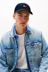 Tommy Jeans Gorra Tommy Jeans con bandera frontal azul