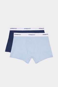 Springfield Pack 2 boxers compridos azul