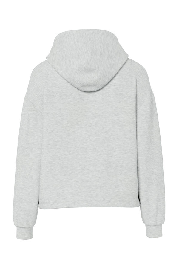 Pieces Sudadera basica gris