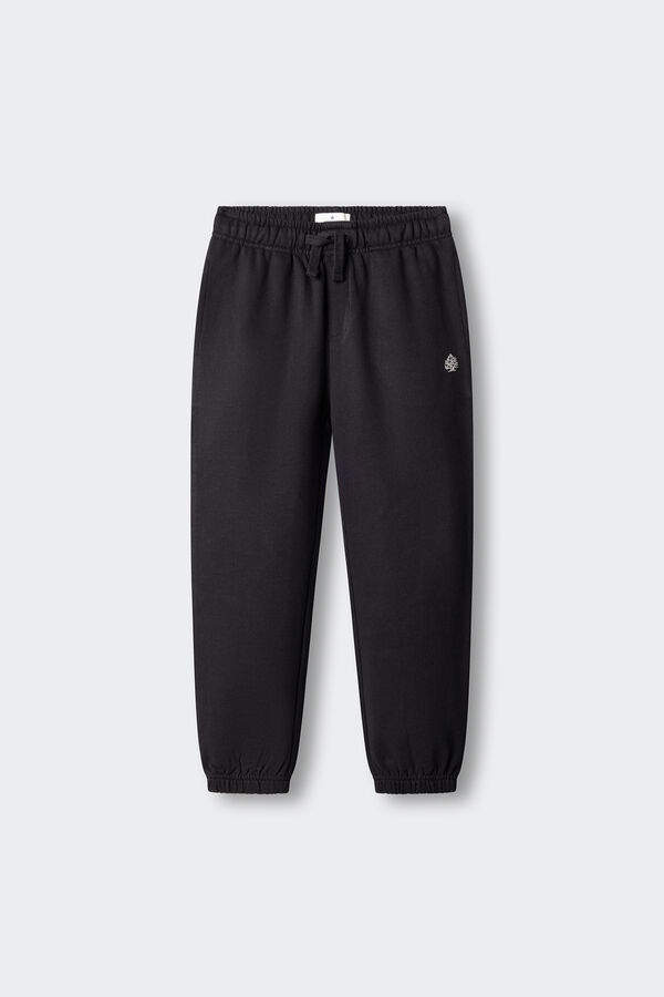 Springfield Kids Dečiji osnovni jogger Crna