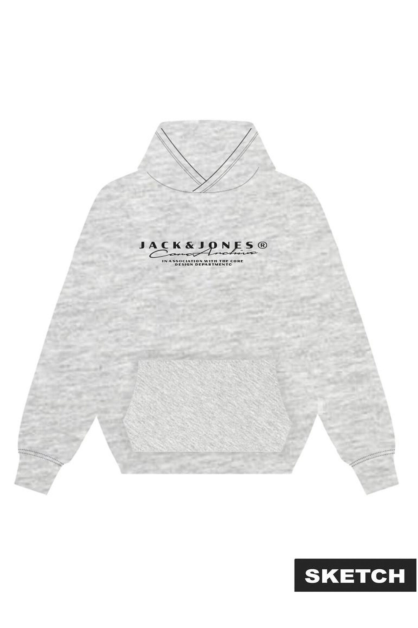 Jack & Jones Sudadera con capucha estampada