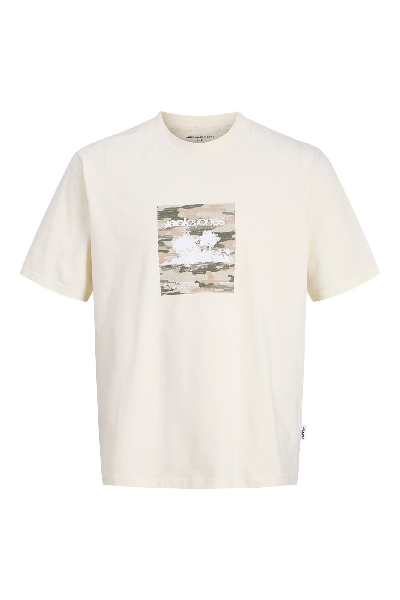 Jack & Jones T-shirt regular fit em algod&atilde;o