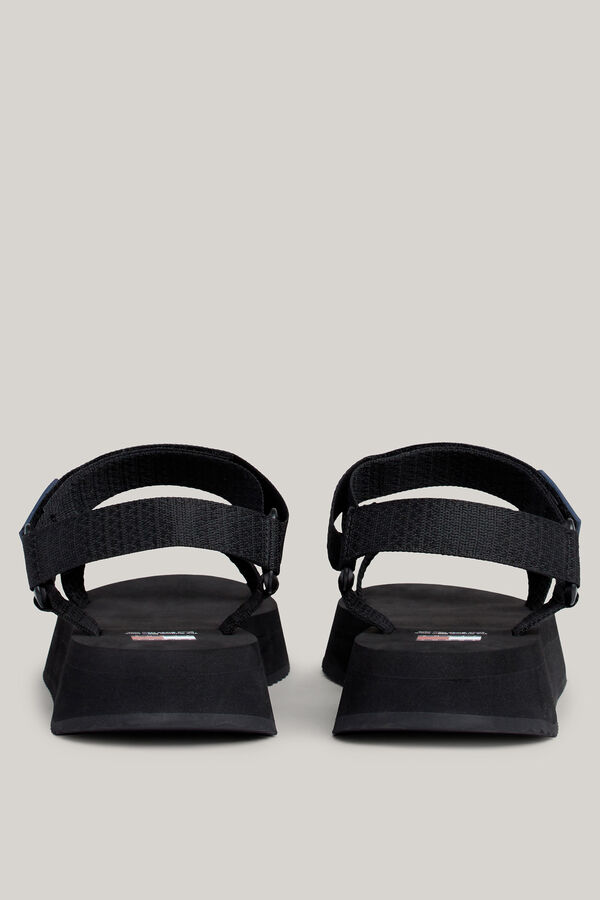 Springfield Black EVA Tommy Jeans Women sandal  black