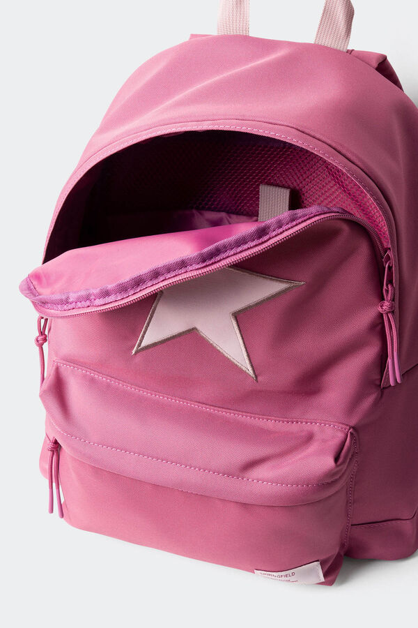 Springfield Kids Mochila estrella ni&ntilde;a rosa
