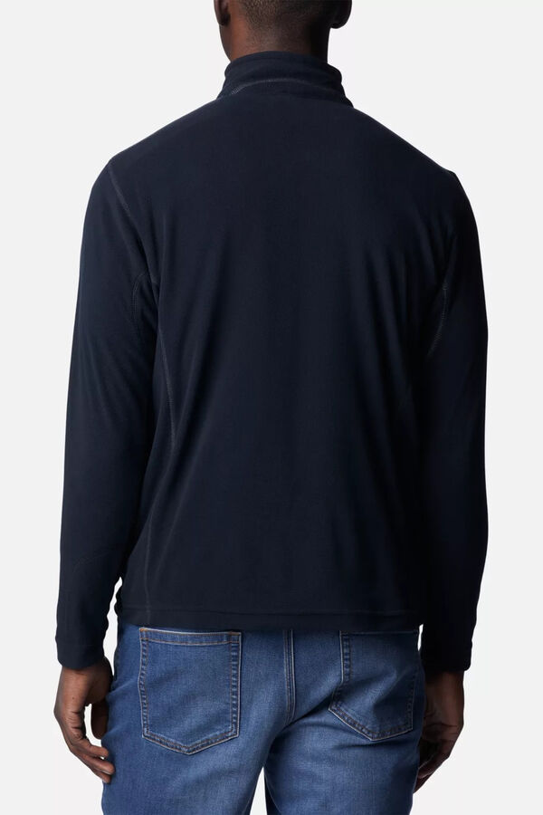 Columbia Forro polar con media cremallera negro