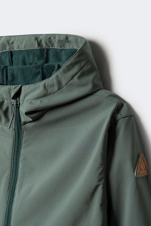 Springfield Kids Children's softshell parka Zelena