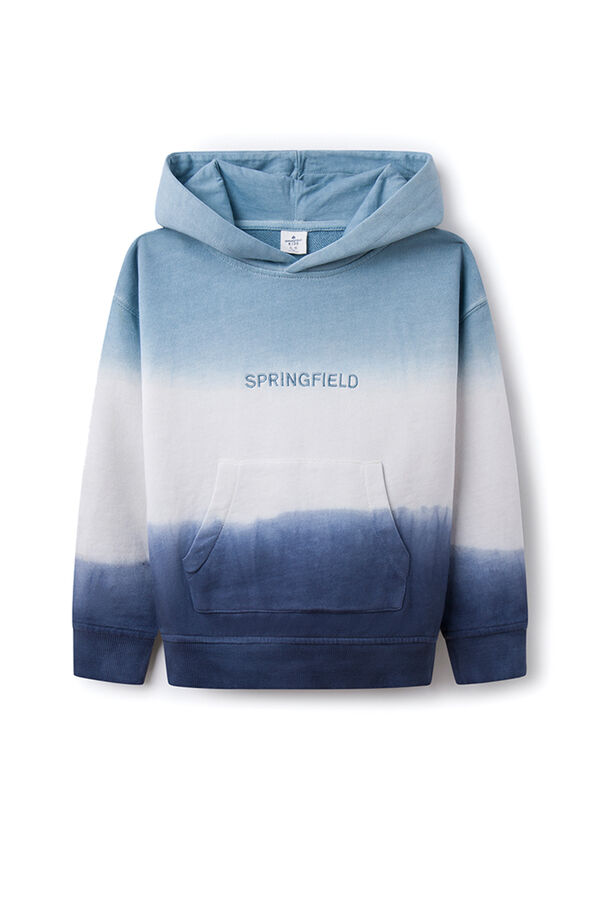 Springfield Boys' dip dye sweatshirt plava