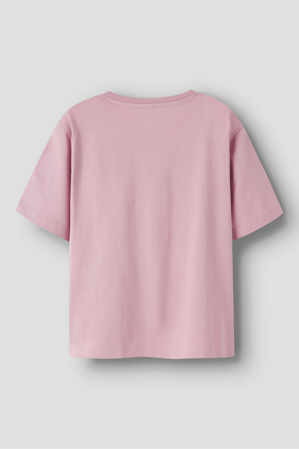 Name It Camiseta de manga curta Squishmallows rosa