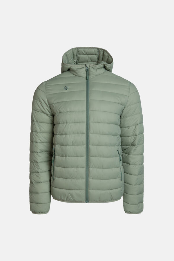 Izas Chaqueta rellena de fibra ultraligera kaki