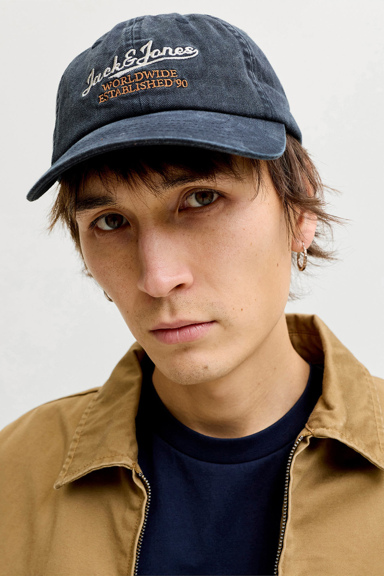 Jack & Jones Gorra b&aacute;sica con bordado