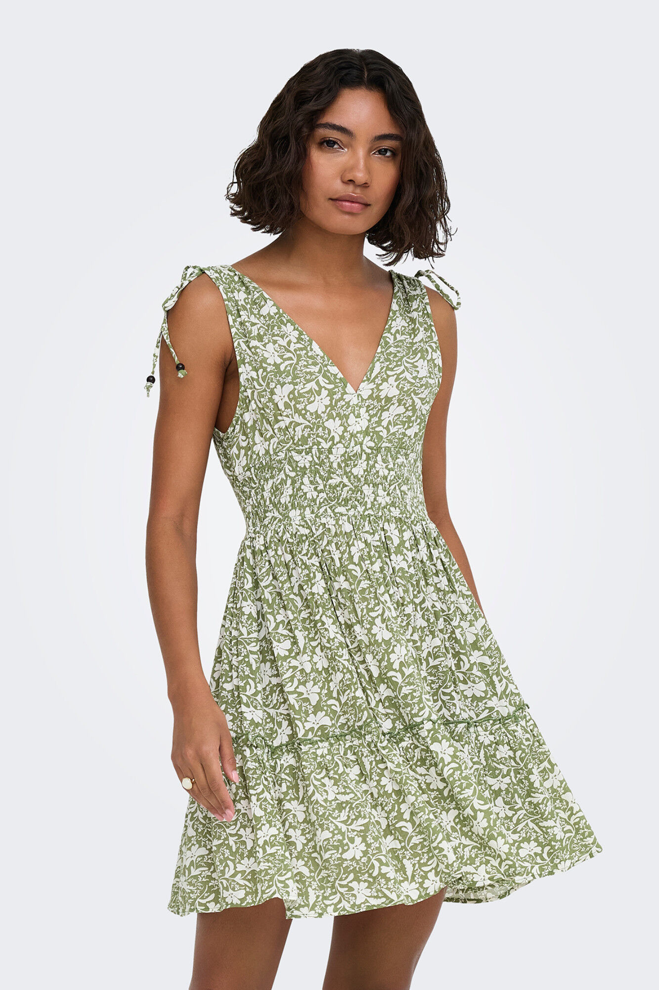 Only Vestido corto estampado floral