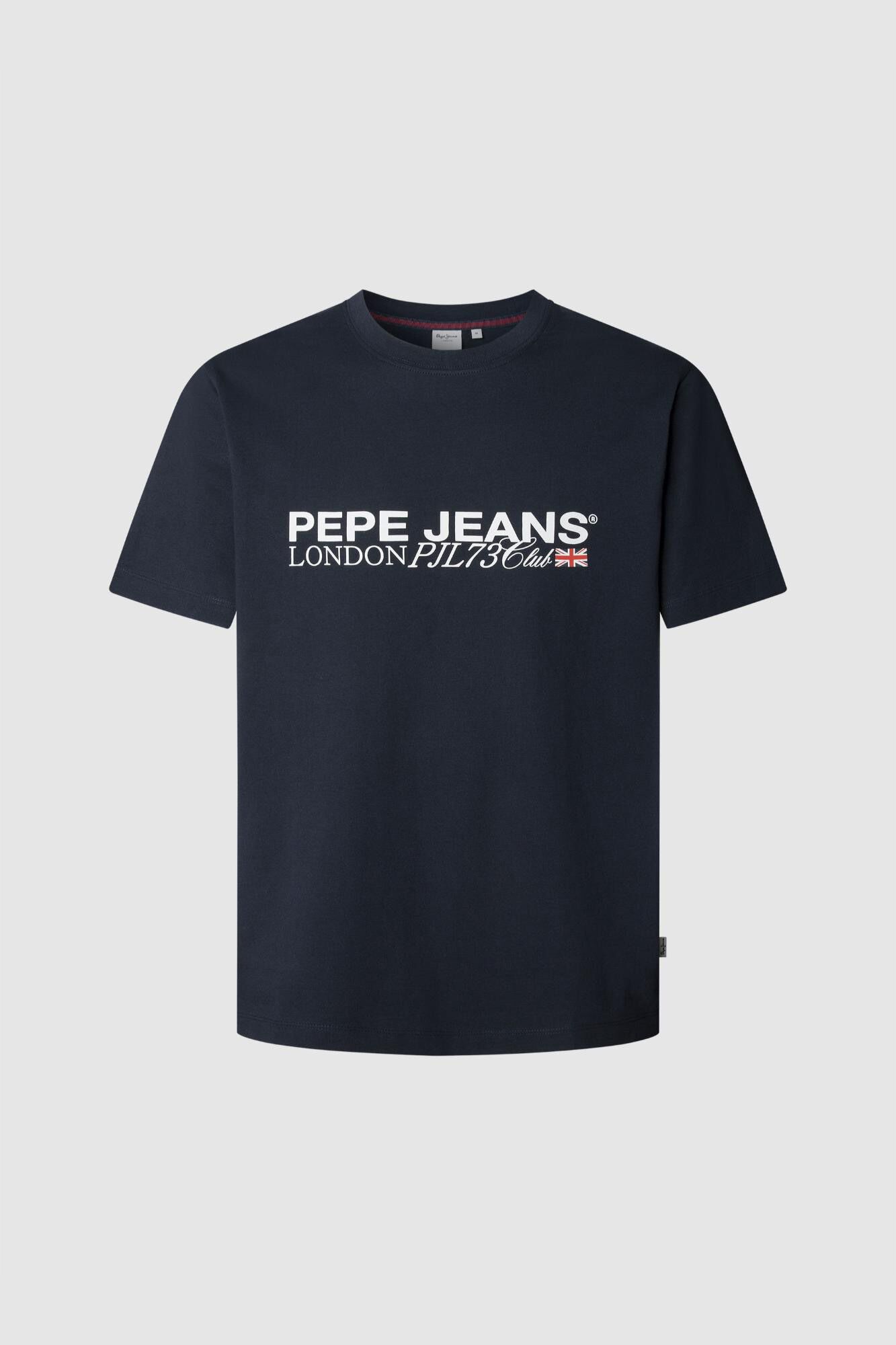 Pepe Jeans Camiseta Logo Estampado Fit Regular