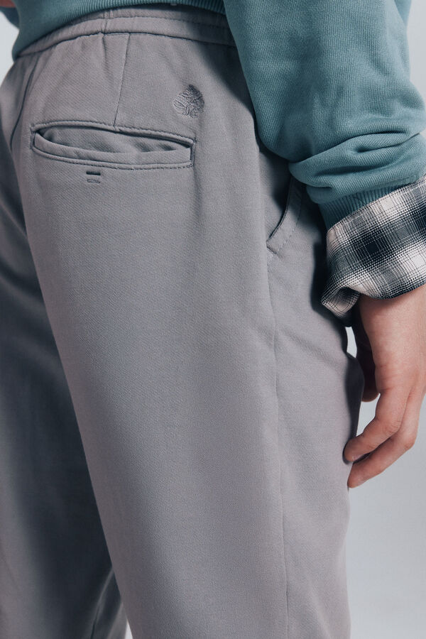 Springfield Kids Boys' slim-fit comfort chinos pants Siva